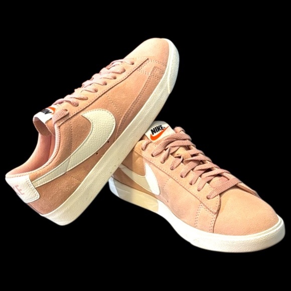Nike Shoes - NWOT-Nike Women’s Blazer Low SD Sneakers in Coral Stardust (soft pink) suede